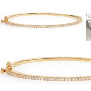 Nordstrom Bangle Bracelets- Gold Overlay